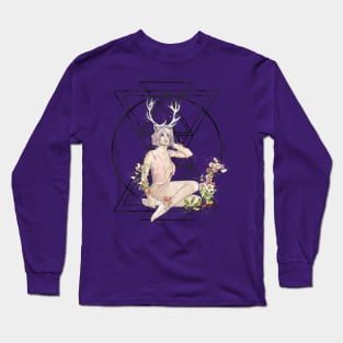 Deer Girl Long Sleeve T-Shirt